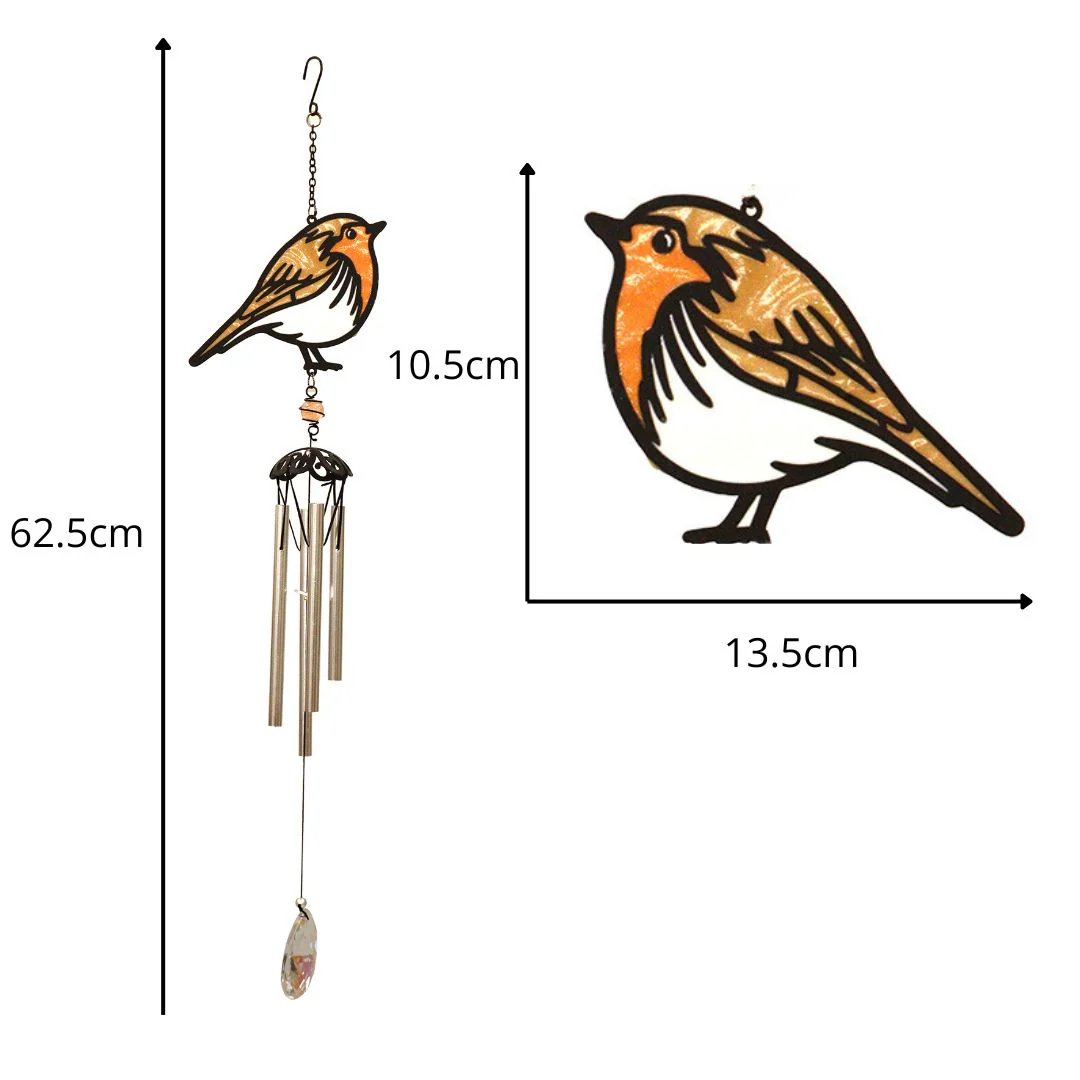 Suncatcher Robin Windchime - Image 6