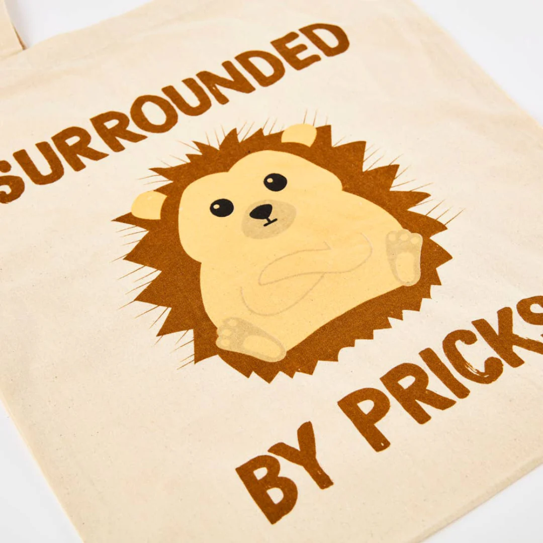 Surrounded By Pricks - Tote Bag - Image 3