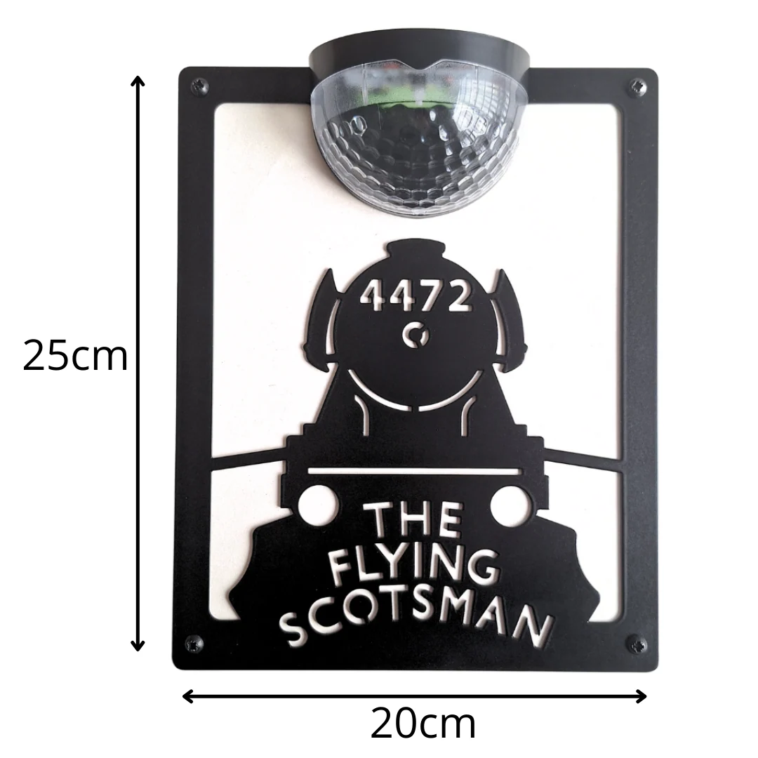 The Flying Scotsman Solar Light Wall Plaque - Image 8