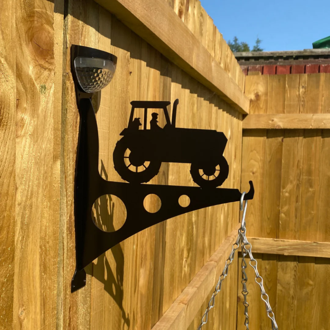Solar Tractor Garden Hanging Basket Bracket - Large - Image 3
