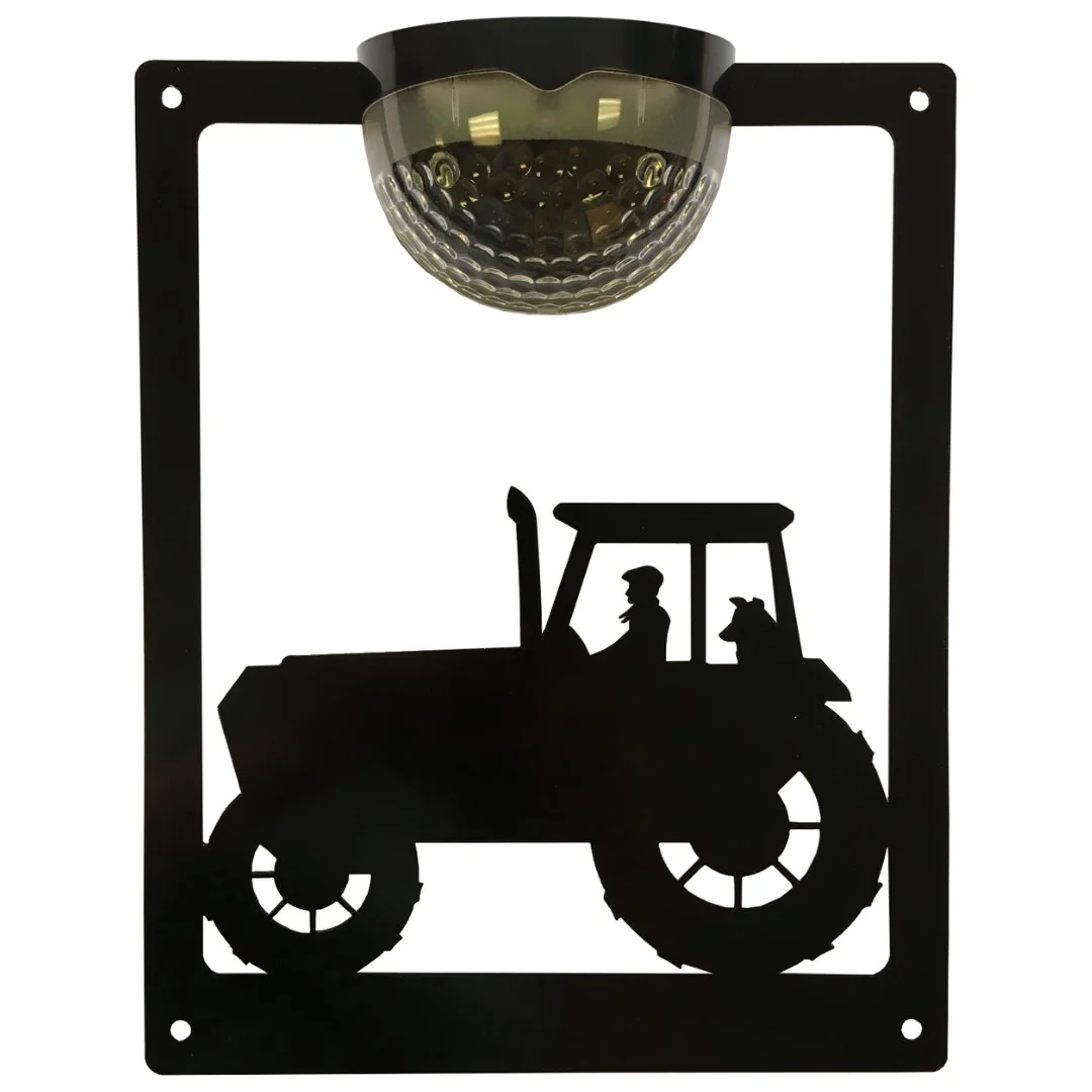 Tractor Solar Light Wall Plaque - Image 8