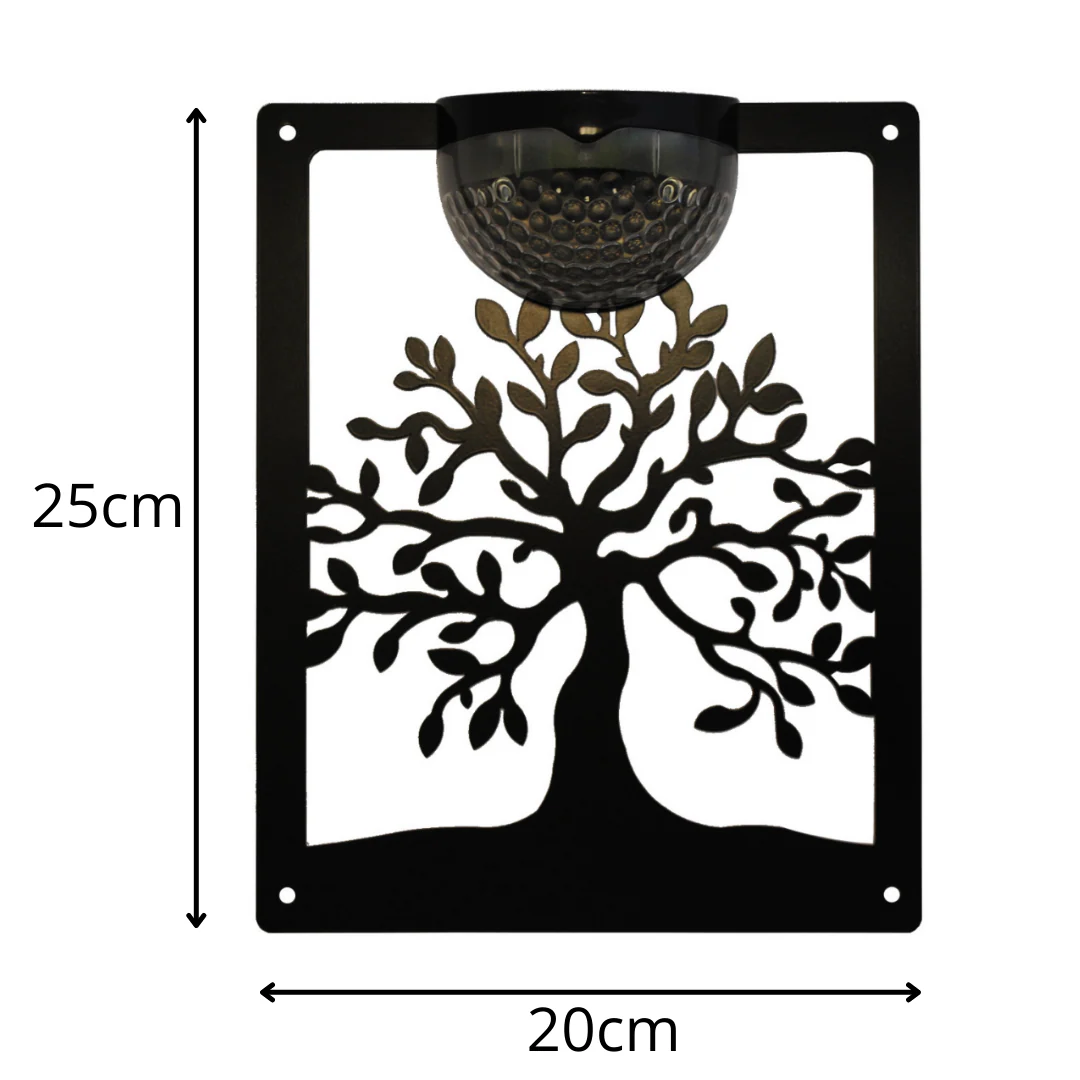 Tree of Life Solar Light Wall Plaque - Image 11
