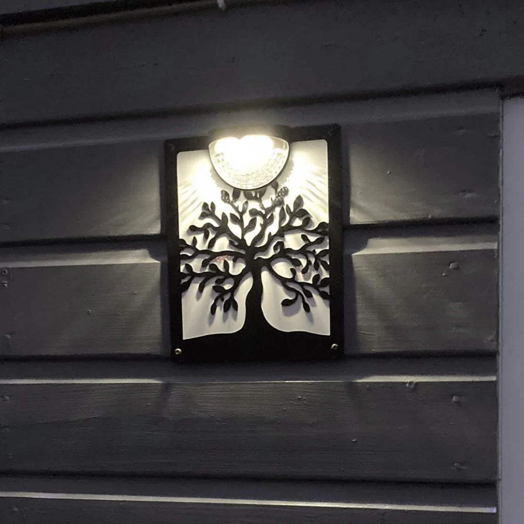 Tree of Life Solar Light Wall Plaque - Image 7