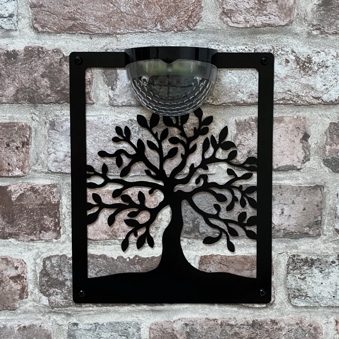 Tree of Life Solar Light Wall Plaque - Image 8