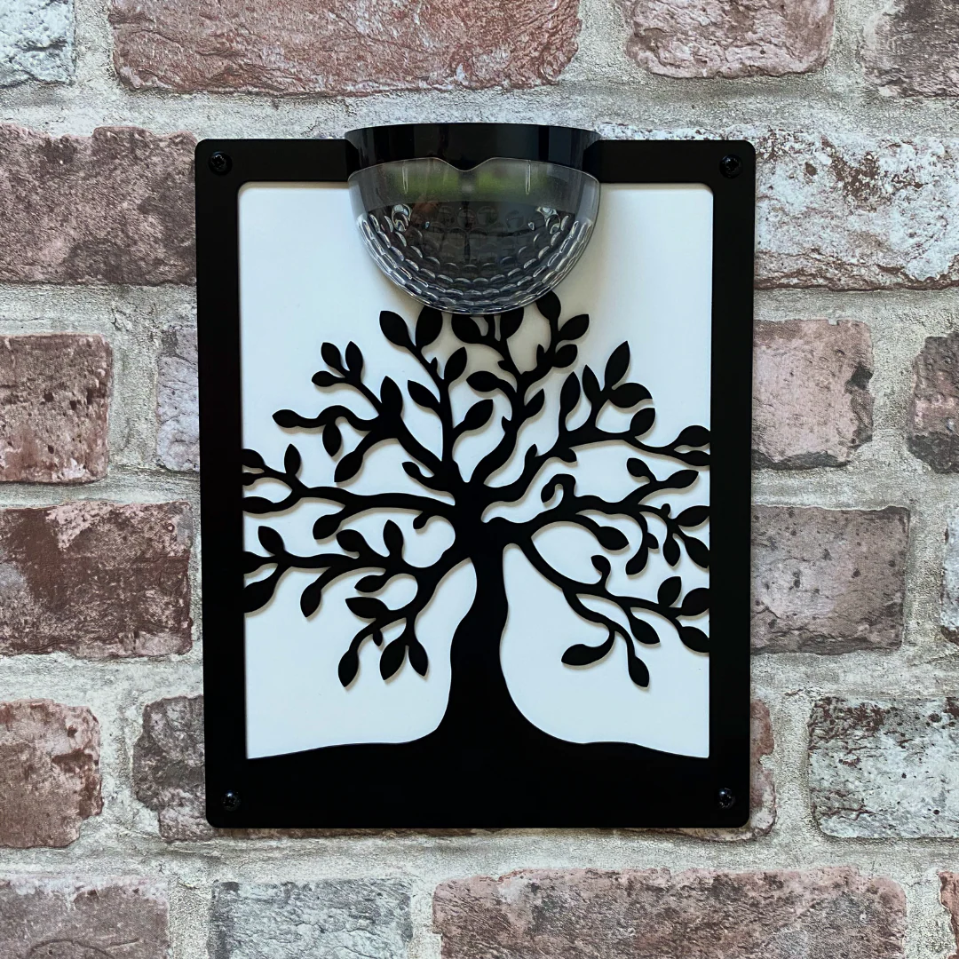 Tree of Life Solar Light Wall Plaque - Image 9