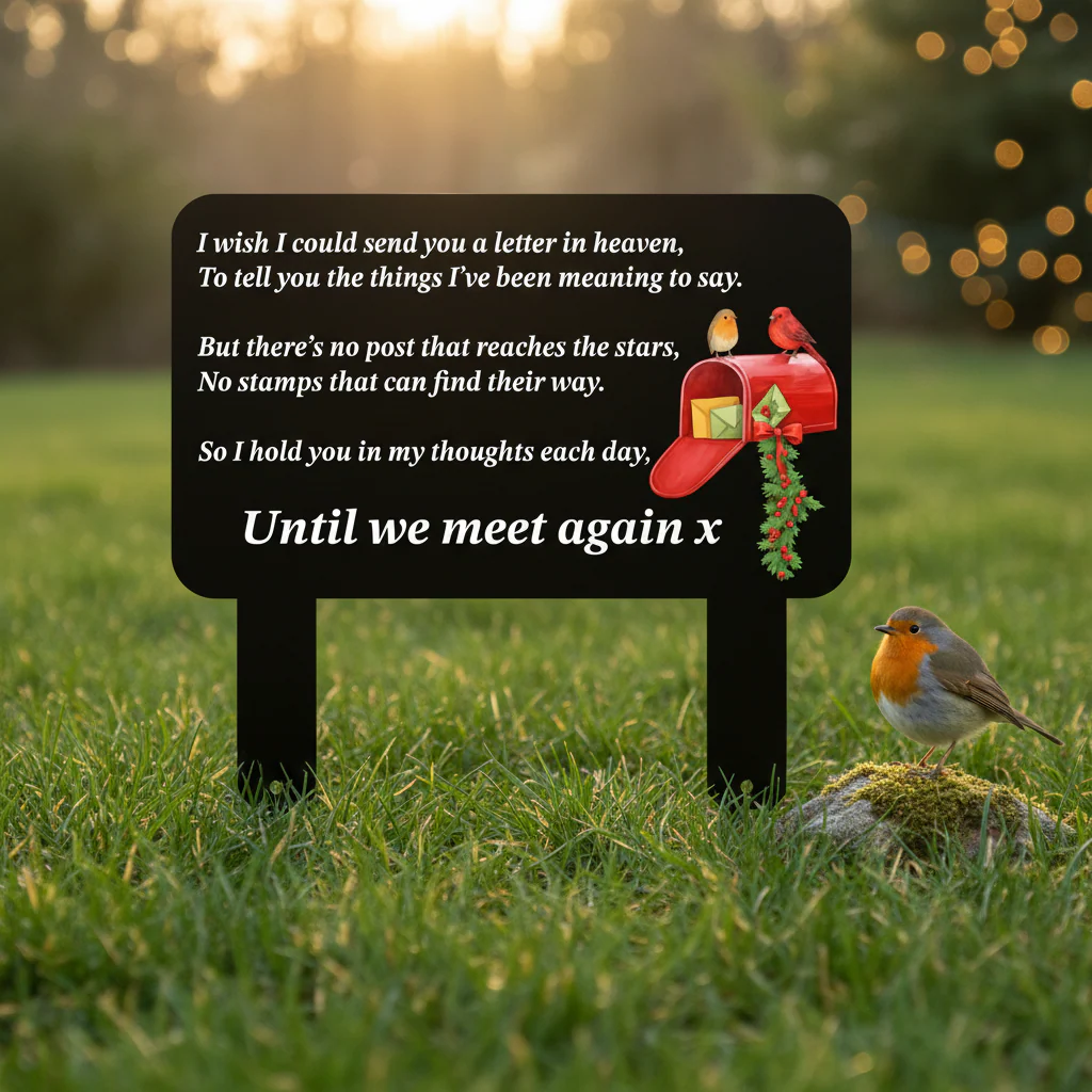 'Until We Meet Again' Robin Large Stake - Image 3