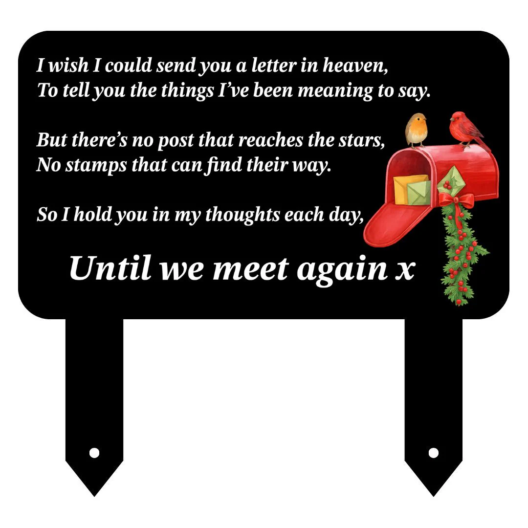 'Until We Meet Again' Robin Large Stake - Image 5