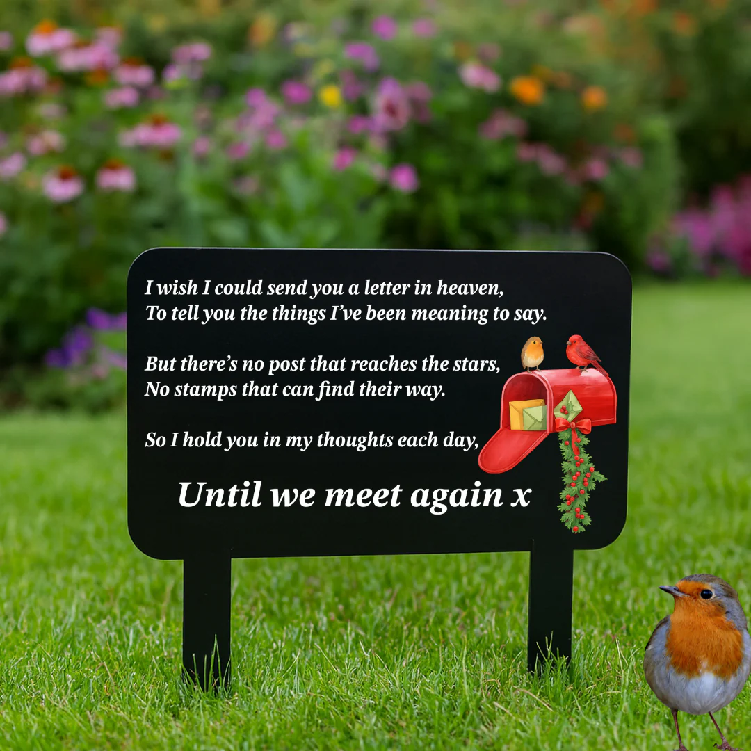 'Until We Meet Again' Robin Large Stake - Image 6