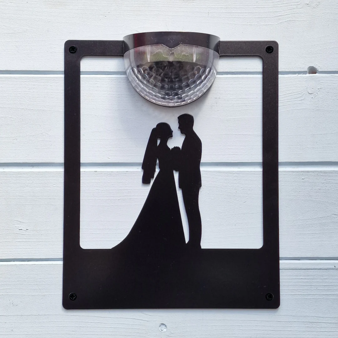 Wedding Solar Light Wall Plaque (You Can Personalise Me!) - Image 6