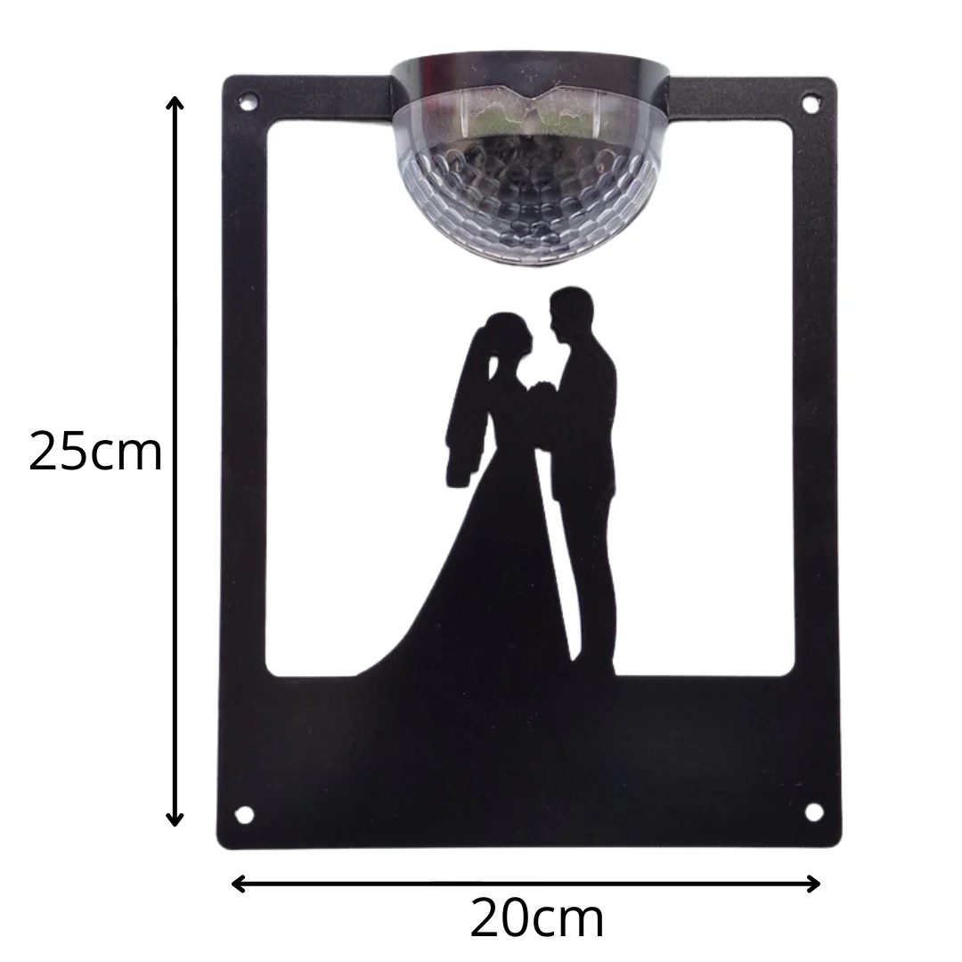 Wedding Solar Light Wall Plaque (You Can Personalise Me!) - Image 8
