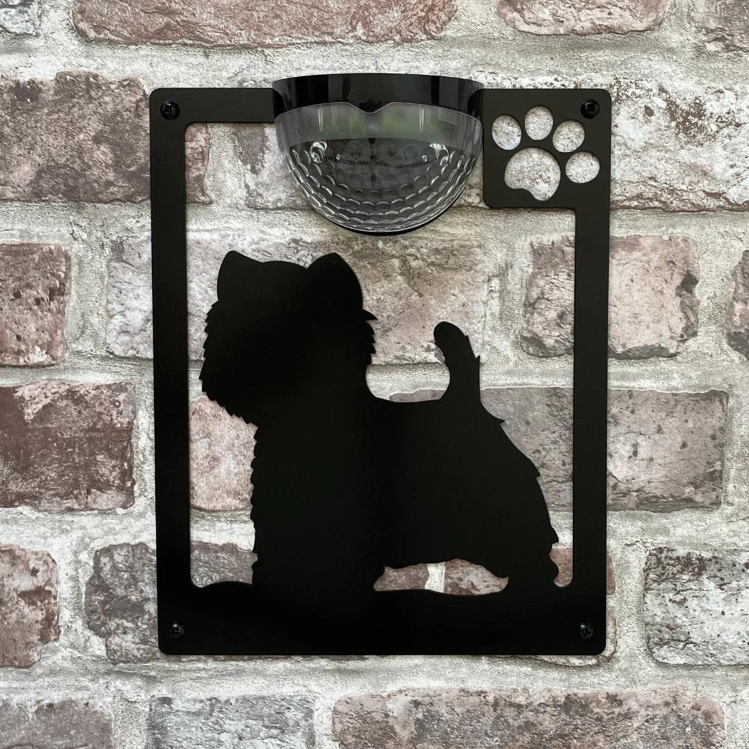 Westie Dog Solar Light Wall Plaque - Image 3