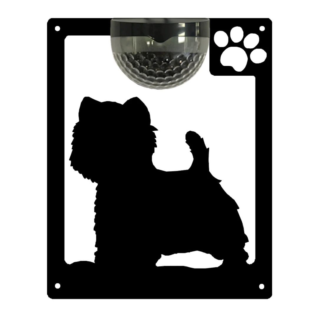 Westie Dog Solar Light Wall Plaque - Image 9