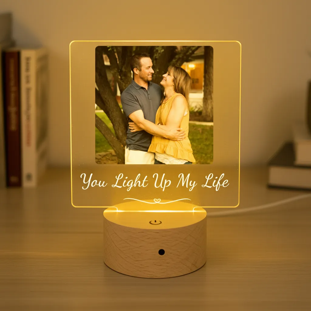 'You Light Up My Life' LED Night Light (You Can Personalise Me!) - Image 10
