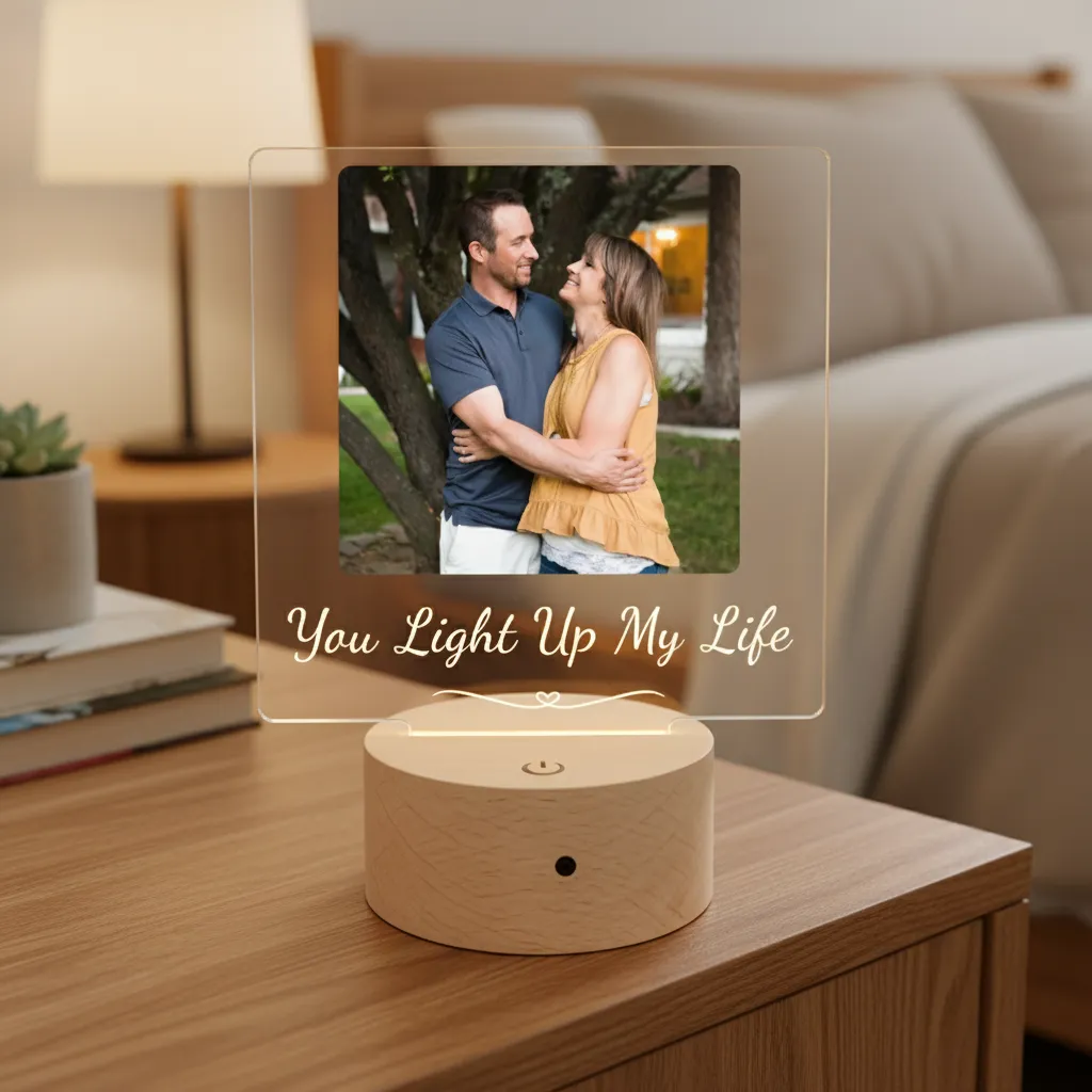 'You Light Up My Life' LED Night Light (You Can Personalise Me!) - Image 2
