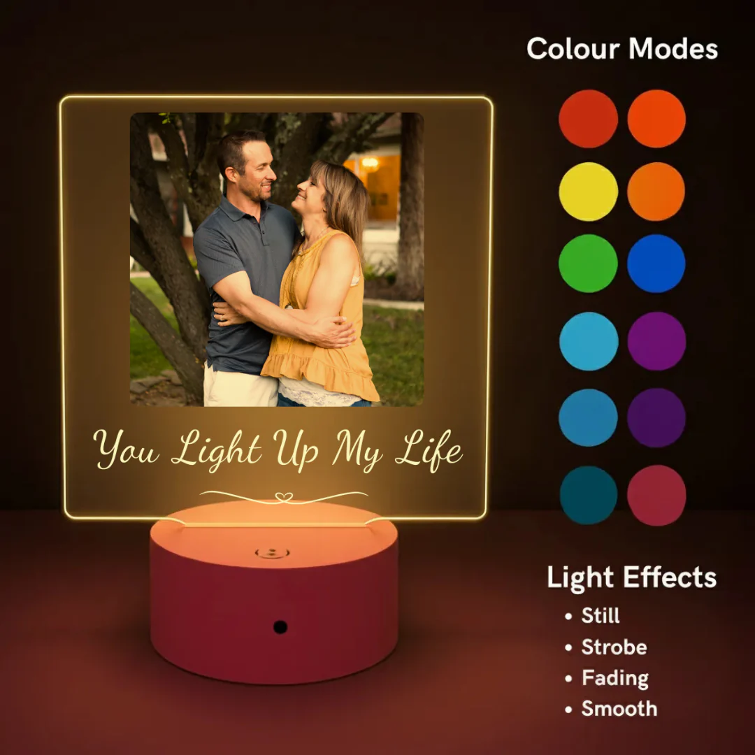 'You Light Up My Life' LED Night Light (You Can Personalise Me!) - Image 3